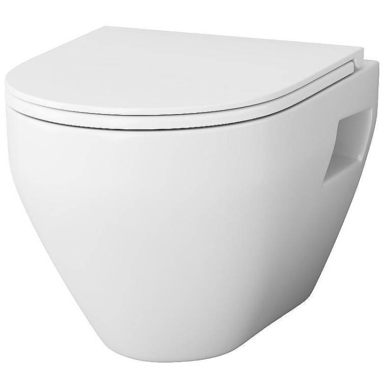 Унитаз подвесной Am.Pm Spirit V2.0 C701738SC белый, с крышкой-сиденьем микролифт