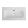 Раковина Cezares Eco CZR-8073-80 белый глянцевый, 81x46x15.5 фото 3
