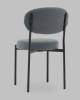 Набор из 4 стульев Stool Group Бриф DD AV 477-F83-K477NEW-9005-K X4 темно-серый, букле фото 6