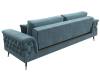 Прямой диван Лига Диванов Лига-023 121233 бирюзовый фото 6
