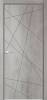 Межкомнатная дверь Verda эмалит Севилья 26, глухая, бетон светлый 600x2000
