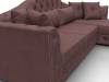 Диван угловой Лига Диванов Артис 128039 Бордовый фото 4