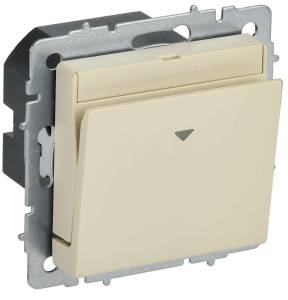 Выключатель карточный IEK Brite BR-V11-0-10-K10 бежевый