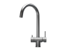 Смеситель для кухни Granula Kitchen Space KS-7104 сталь сатин