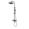 Душевая стойка Rush Thira TR3635-40Black без излива, черный