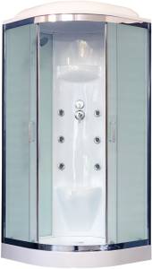 Душевая кабина Royal Bath RB90HK7-WC-CH с низким поддоном, с сиденьем