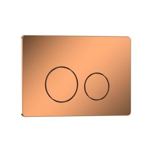 Кнопка смыва Iberica Blanca Inox-O IB.B081.007.001 розовое золото, 25x16 см