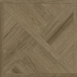 Керамогранит Ceradim Салон CR6060G0131R8 Паркет серо-бежевый матовый+гл. чернила 59.5x59.5