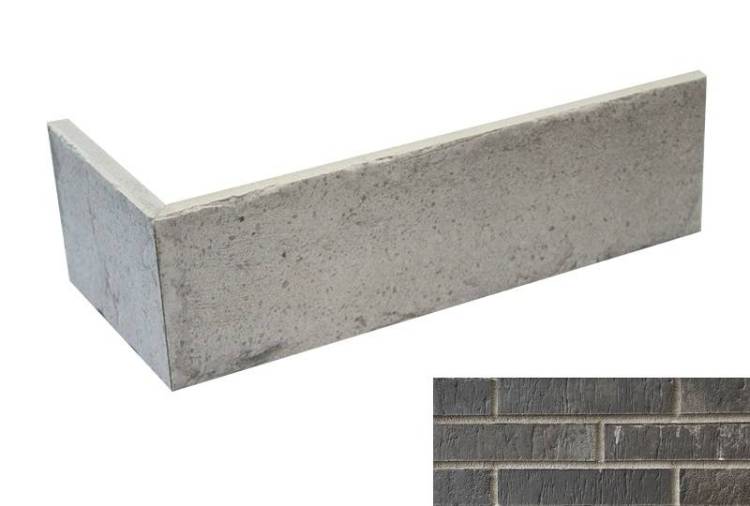 Угол DeKeramik RetroBrick Rotbraun LDF 29/11.5х5.2