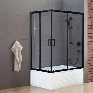 Душевой уголок Royal Bath BP RB8120BP-T-BL-R 120x80 с поддоном