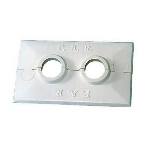 Пластиковая розетка для узлов нижнего подключения FAR ДУ 16 мм