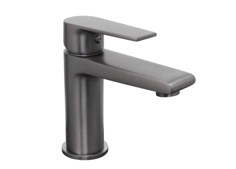 Смеситель для раковины Stella Polar Кламар S3011 оружейная сталь