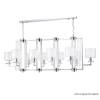Люстра Crystal Lux Nicolas Sp10 L1300 Nickel/White