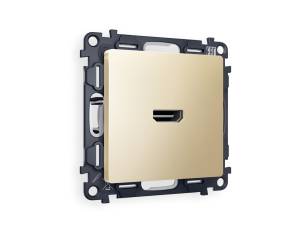 Комплект механизма розетки HDMI 2.0 Ambrella Volt Alfa MA614010