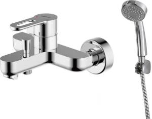 Смеситель для ванны с душем Bravat Stream-D F637163C-B с лейкой