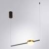 Подвесной светодиодный светильник Arte Lamp Furud A2124SP-1BK фото 3