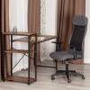 Кресло компьютерное Tetchair Profit 20614 ткань, серый, черный фото 13