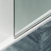 Шторка на ванну MaybahGlass MGV-646-3 70.5x140, поворотная, стекло прозрачное 6 мм, профиль золото фото 5