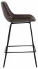 Стул полубарный Stool Group Деймон AV 463-Pch-08(PP) экокожа коричневый фото 3