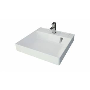 Раковина Maretti Katrina KA13SM12-844 над стиральной машиной, белая, 60x50