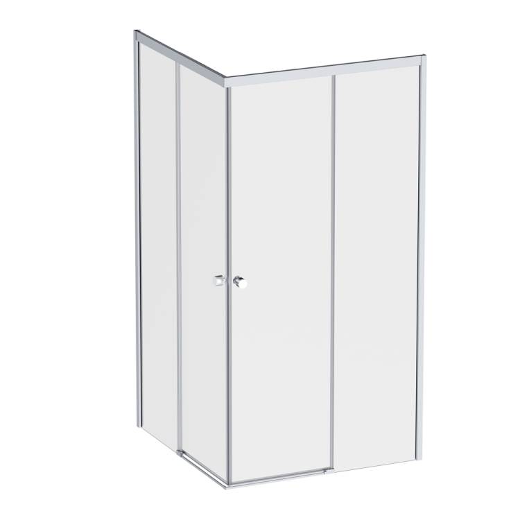 Душевой уголок Am.Pm X-Joy W94G-403-100100-MT1K профиль хром матовый, стекло прозрачное, 100x100x190