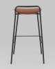 Набор из 4 барных стульев Stool Group Mantis 9083T brown X4 коричневый, экокожа фото 7