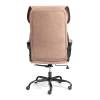 Кресло компьютерное Tetchair Duke metalBL 24987 светло-коричневый, ткань фото 4