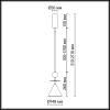 Подвесной светодиодный светильник Odeon Light Exclusive Jazz 5475/10LE фото 2