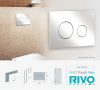 Кнопка смыва Rivo Touch neo 303004 белый фото 2