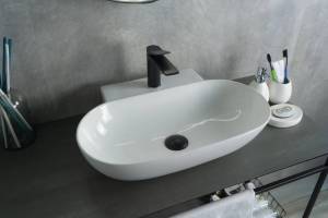 Раковина Gid Lago N9234 51133 белая, 56x39x12.5