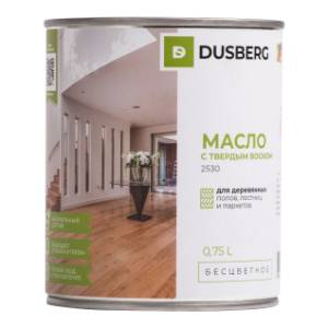 Масло с твердым воском Dusberg бесцветное 2530 0.75 л
