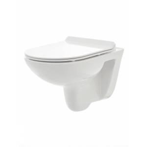 Унитаз подвесной AQUAme AQM2008 с крышкой-сиденьем микролифт