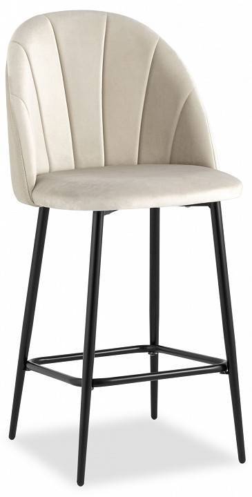 Стул барный Stool Group Логан New AV 413-Cc-08(PP) велюр бежевый