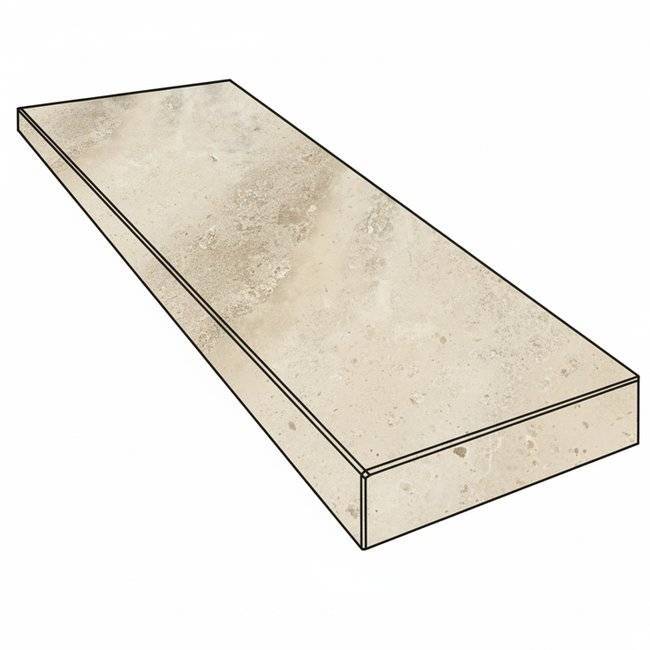 Ступень Gardenia Orchidea Esedra 2.0 G0076090 Gradone Angolare DX Crema 4x32x80