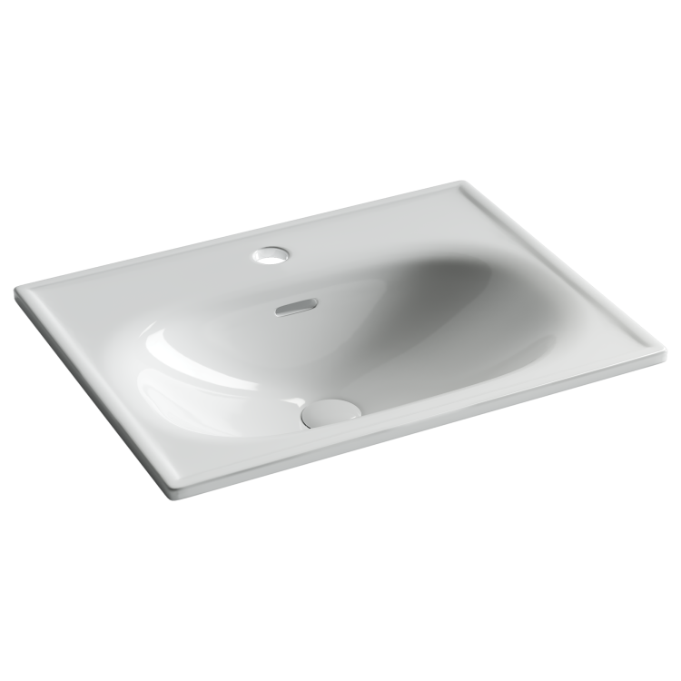 Раковина Ceramica Nova Sabo CN13001 белый, 60x46