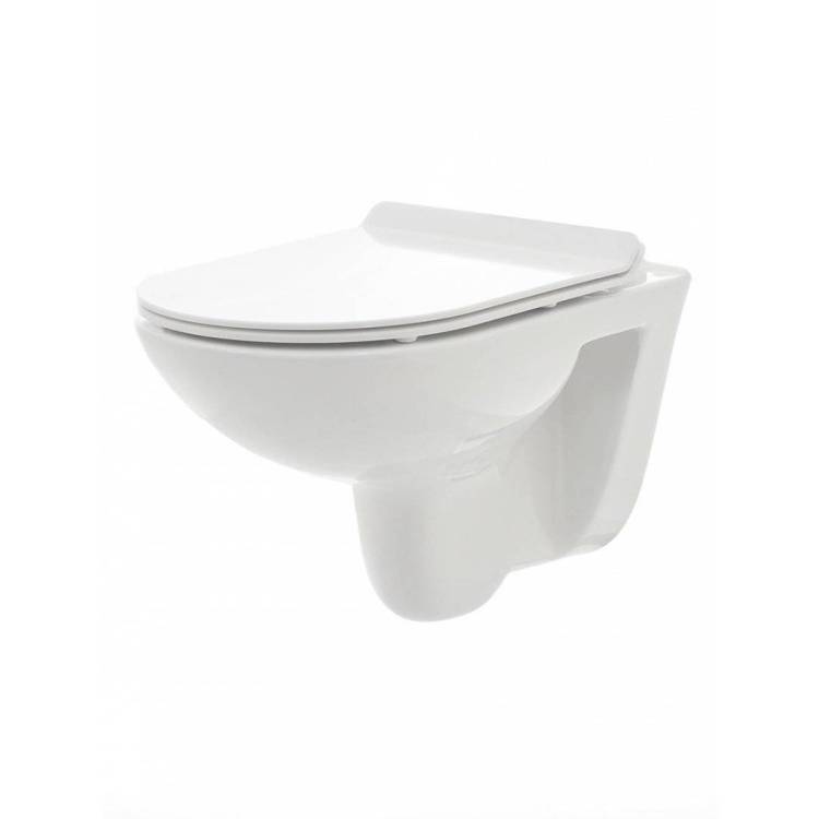 Унитаз подвесной AQUAme AQM2008 с крышкой-сиденьем микролифт