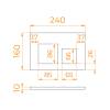 Кнопка смыва RGW SWH-09B фото 2