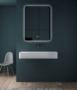 Зеркало Vincea VLM-3BE500-2 с подсветкой, диммером и антизапотеванием, 70x50