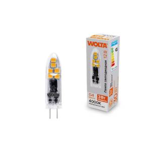 Светодиодная лампа Wolta WSTD-JC-12V3W4KG4-P