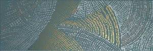 Декор Domino Diamond Draw Petroleum Gold 20x60