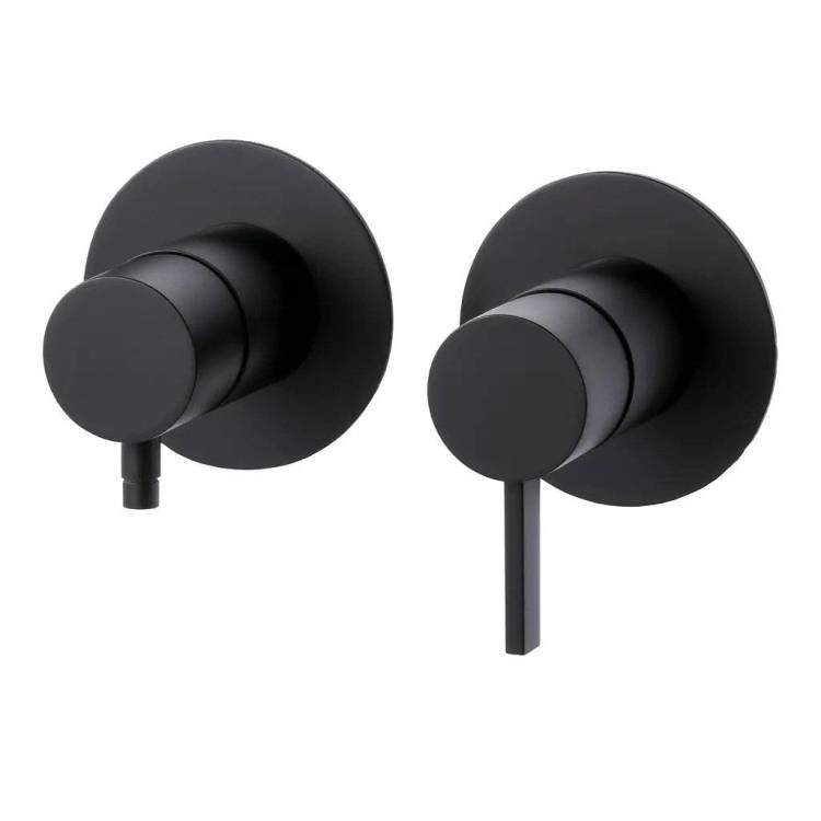 Смеситель для душа Remer Metrica MC93ZPNO черный матовый