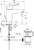 Смеситель для раковины Ideal Standard Ceraflex B1712AA фото 2