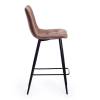 Стул полубарный Tetchair Chilly (mod. 7095пб ) 19656 коричневый, черный фото 2