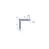 Уголок защитный Neexy pv60-04 MG золото матовое 270x1x1 фото 2