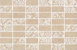 Декор Kerama Marazzi Золотой пляж MM8263 темный беж мозаичный 20x30
