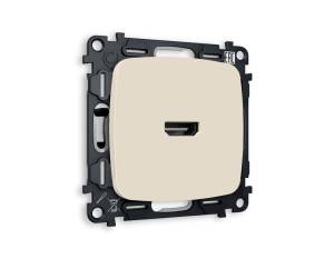Комплект механизма розетки HDMI 2.0 Ambrella Volt Omega MO334010