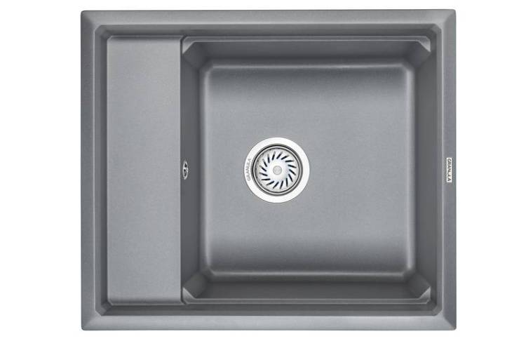Мойка кухонная Granula Kitchen Space KS-6004 алюминиум