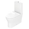 Унитаз-компакт Watersense Jessie W00135 безободковый, сиденье микролифт фото 3