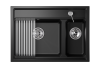 Мойка кухонная Granula Kitchen Space KS-7302 шварц