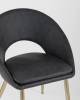 Набор из 2 стульев Stool Group Кензи KENZIE PU GREY X2 темно-серый, экокожа фото 8
